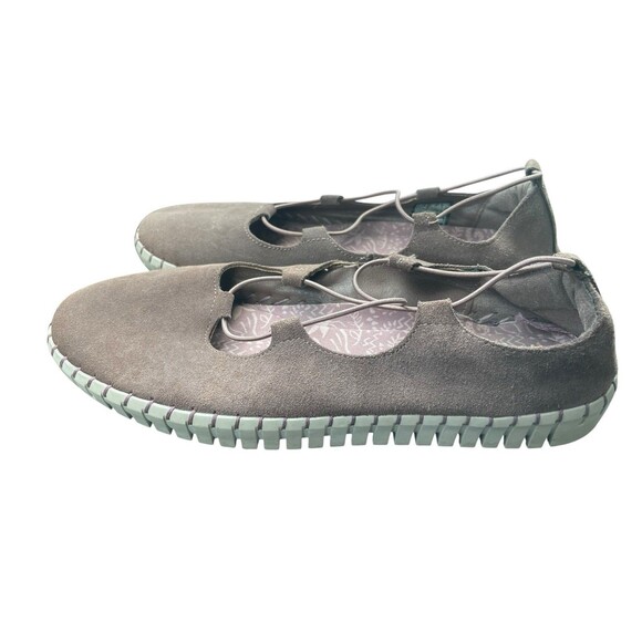 Skechers Mauve Bungee Ghillie SlipOn Shoes Sepulveda Blvd Memory Foam 8M Sneaker - Picture 1 of 5